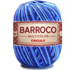 BARBANTE BARROCO MULTICOLOR 200G - COR 9482 PACÍFICO