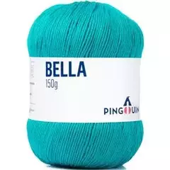 LINHA BELLA PINGOUIN 150G(405M) - COR 2599 FONTE VERDE TIFFANY
