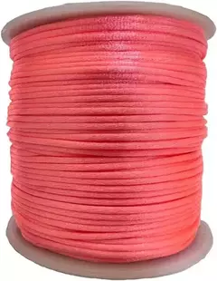 CORDÃO DE CETIM RABO DE RATO 2MM COM 50MTS COR 194 ROSA MAGIA - comprar online