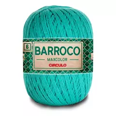 FIO BARROCO MAXCOLOR N°6 100% ALGODÃO 452M - COR 5669 TIFFANY
