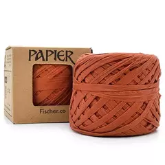 FIO PAPIER TIPO RÁFIA 130G - COR 519 RUSH