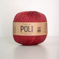 FIO NAÚTICO POLI FISCHER 3MM - COR 8008 RED CHERRY