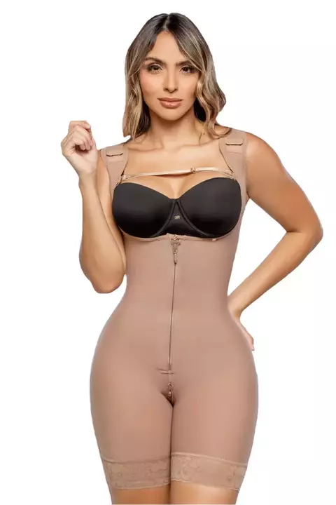 FAJA LIPO ULTRA INVISIBLE COMPLETA CON CIERRE REF. 7090 COCOA - buy online