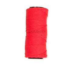 Hilo encerado color rojo x unidad