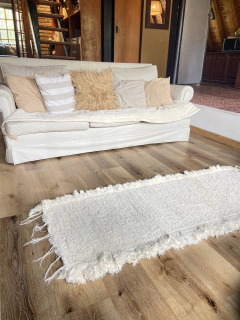 Alfombra de algodon katia color cruda 1,50 x 0,6