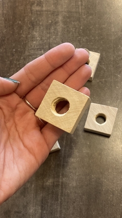 Tuerca de madera 15 mm x 10 unidades en internet