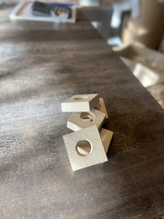 Tuerca de madera 22 mm x 50 unidades
