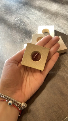 Tuerca de madera 22 mm x 10 unidades - tienda online