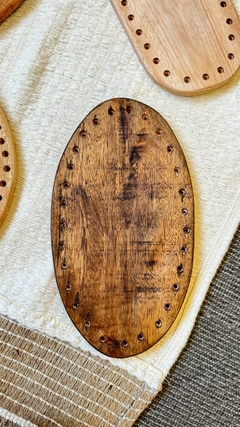 Base de madera con orificio - N° 13 - comprar online