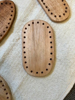 Base de madera con orificio - N° 16 - comprar online