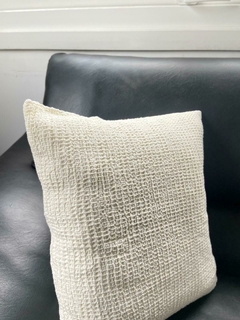 Funda de almohadón WAFFLE natural - 50 x 50 - comprar online