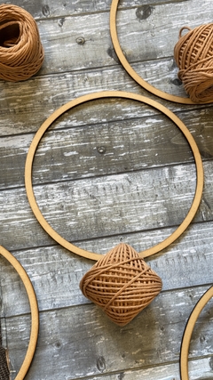 Aros de madera para artesanías - 27 cm - comprar online