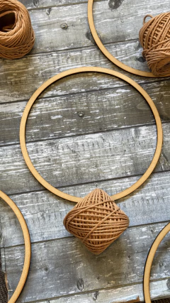 Aros de madera para artesanías - 27 cm en internet