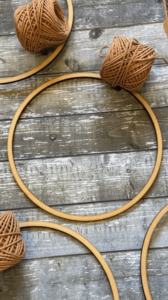 Aros de madera para artesanías - 30 cm en internet