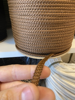 Cordon de Polipropileno marron claro 6 mm x100 mts - tienda online