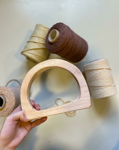 Par de manijas de madera N°2 en internet