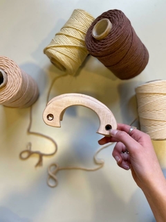 Par de manijas de madera N°4