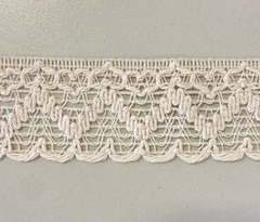 Puntilla corazon 40 mm CRUDO x10 mts