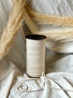 Soga de algodón de relleno 3 mm, color cruda - comprar online