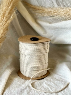 SOGA DE ALGODON DE RELLENO 4 MM COLOR CRUDO X 100 MTS - comprar online