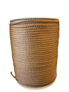 Cordon de Polipropileno marron claro 6 mm x100 mts - comprar online