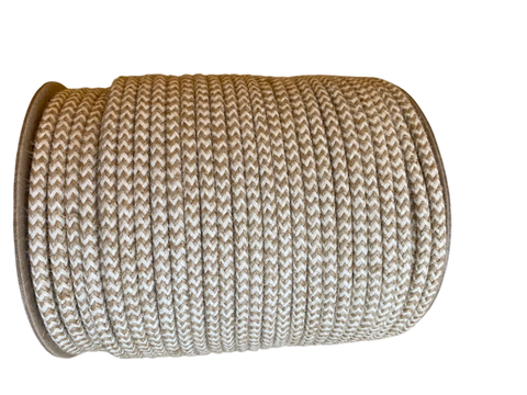 Soga trenzada PREMIUM 6 mm x 100 mts- YUTE/CRUDO - comprar online