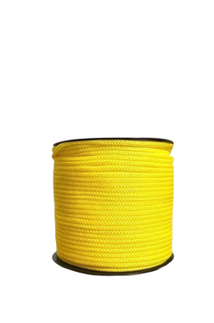 Cordón de polipropileno, 4 mm x 100 mts amarillo claro - comprar online