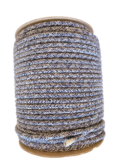 Soga trenzada PREMIUM 6 mm x 100 mts- VETEADA AZUL MARINO - comprar online