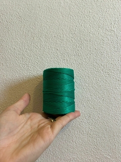 Colita de rata,1mm x 100 mts COLOR VERDE ESMERALDA