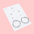 Aros Acero Wendy - comprar online