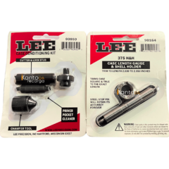 Kit Lee Case Trimmer 375HH Haste Suporte Cortar Estojo