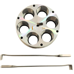 Cabeçote Lee Turret Ultimate 6 Furos Tool Head 6 Holes Recarga Disco - comprar online