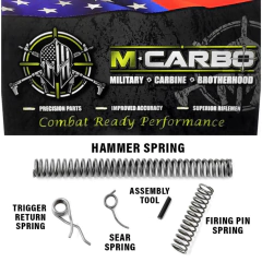 Kit Alivio Gatilho CZ Shadow Molas MCARBO Pistola Amaciamento