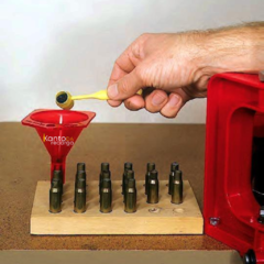 Funil Polvora Recarga Lee Powder Funnel Universal Prensa - loja online