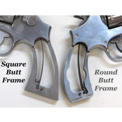 Imagem do Empunhadura Hogue Revolver Smith Wesson ROUND Frames K e L Grip