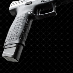 Extensor Carregador CZ P10C P10F P09 Basepad +5 Munições 9mm Strike Industries - Kanto da Recarga | Polvorimetros, Espoletadores, Acessórios em Geral