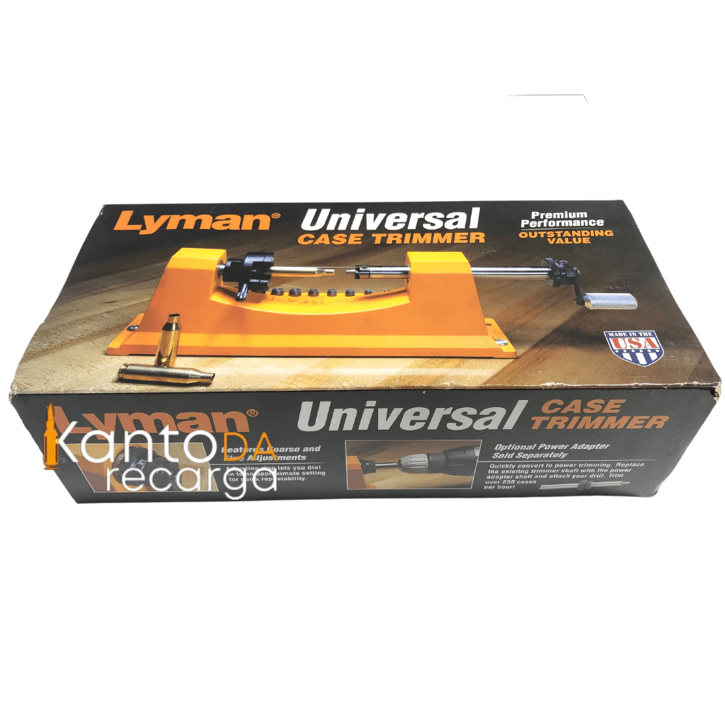 Trimmer Estojos Lyman Bancada Universal Case Torno