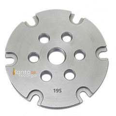 Shell Plate 19S Lee Six Pack Prensa 9mm Luger 40SW 38super 357sig