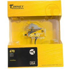 Kit Gatilho Timney Competition AR10 670 Solid 4LB na internet