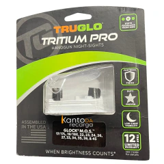 Mira Truglo Tritium PRO Glock MOS 17, 19, 19x, 34, Etc Tritio Tritium - comprar online