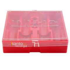 Box Case Caixa Lee Plastico Para Guardar 4 Dies Recarga De Munição