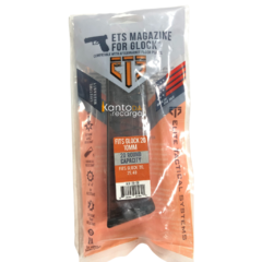 Carregador ETS Glock G20 G29 G40 Capacidade 20 Munições 10mm - comprar online