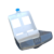 DISPENSER P/TOALLA INTERCALADA TAPA FUME PP en internet