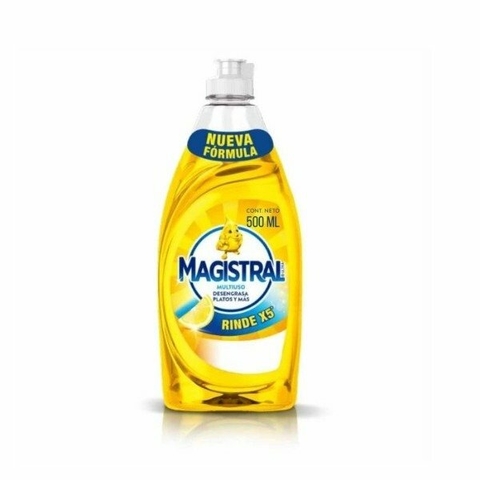 DETERGENTE MAGISTRAL X 500 ML LIMON ULTRA