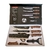 SET DE 4 CUCHILLOS, TIJERA Y PELADOR EVERRICH SIMIL CARBONO ACERO - comprar online