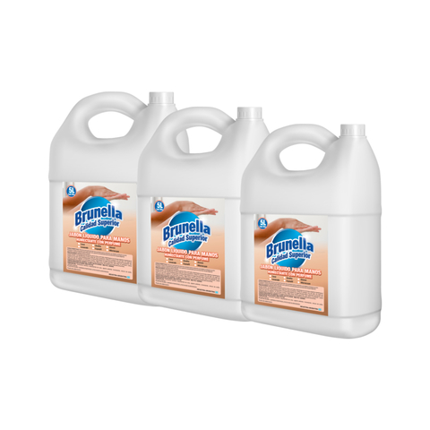 JABON LIQUIDO DE TOCADOR X 5 LTS. BRUNELLA