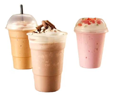 VASO TOLEDO 325CC C/TAPA DOMO X 25U PLASTIVAS - comprar online