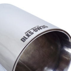 Ponteira Inox Chapa Dupla 3,5" DLKS-DW35 Delokos Garage