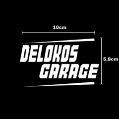 ADESIVO BRANCO DELOKOS GARAGE na internet