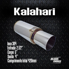 Abafador Inox Kalahari Delokos Garage